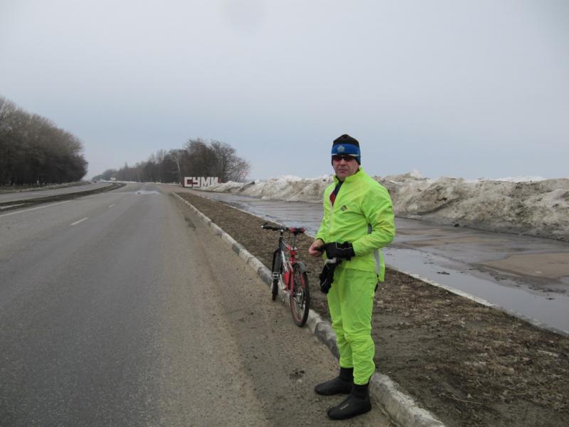 Первый выезд на шоссе в 2010г.