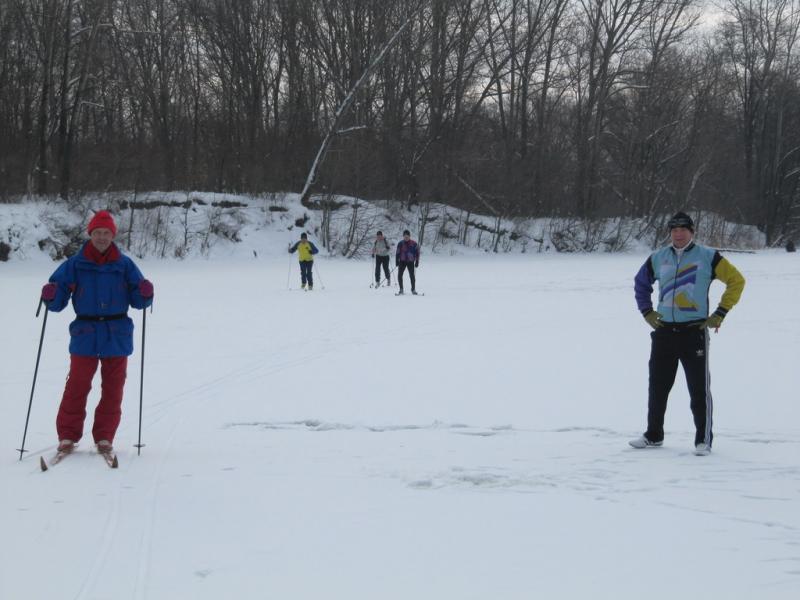 2011.01.30.На лыжах под Пслом.