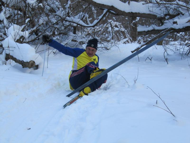 2011.01.30.На лыжах под Пслом.