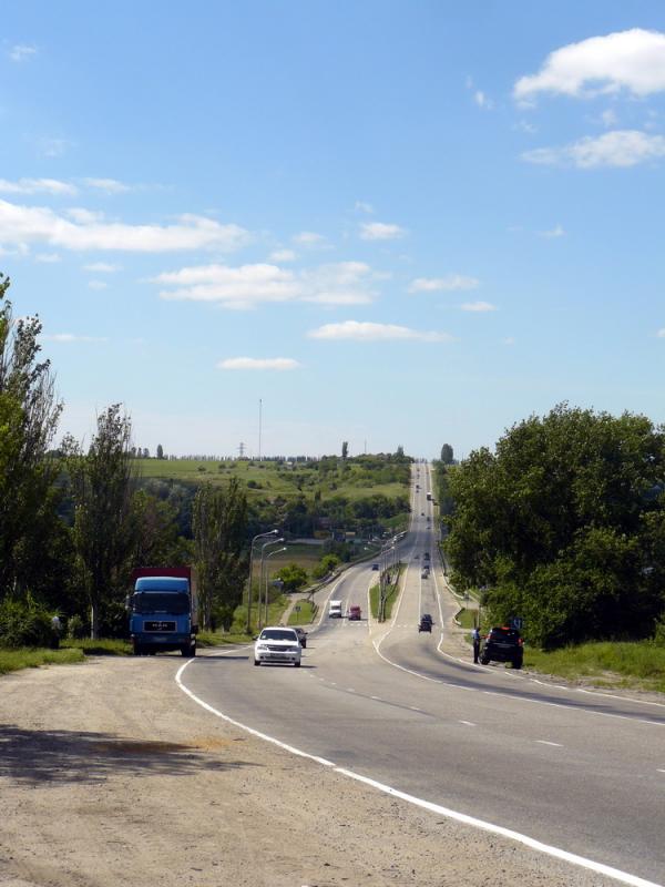 Украина с юга на север
