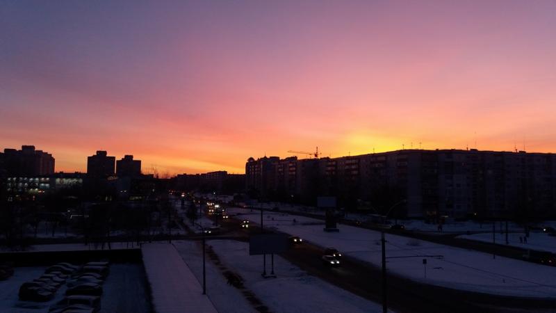 Морозный вечер