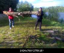 Отдых Реалиста после 180км :)
