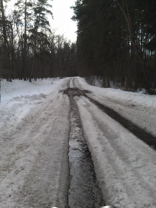 Февральский рафтинг на Пашково