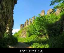 19 Руины Хустского замка