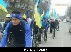 веломайдан в честь Погибших в Киеве